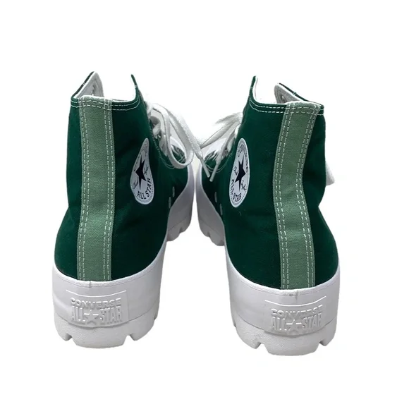 Converse Ctas Lugged Shoes Casual Canvas Green White Women Custom 571211C-WTGRWT - Picture 7 of 11